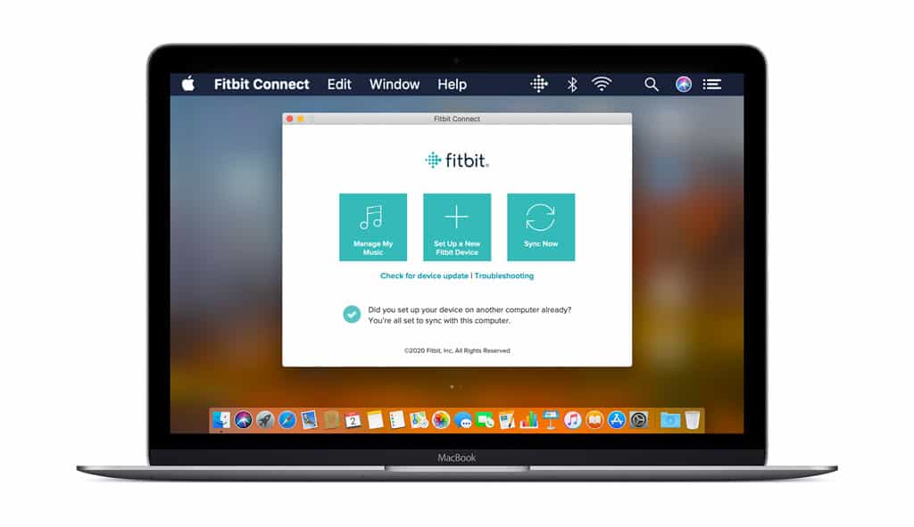 is there a fitbit app for the mac